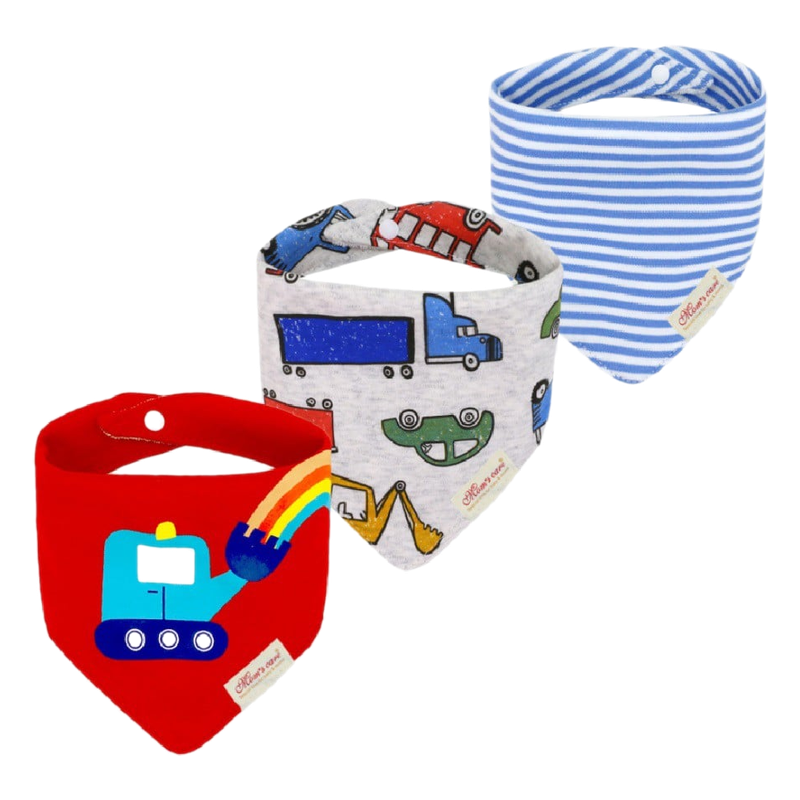 Set Babero Bandana 3 Unidades