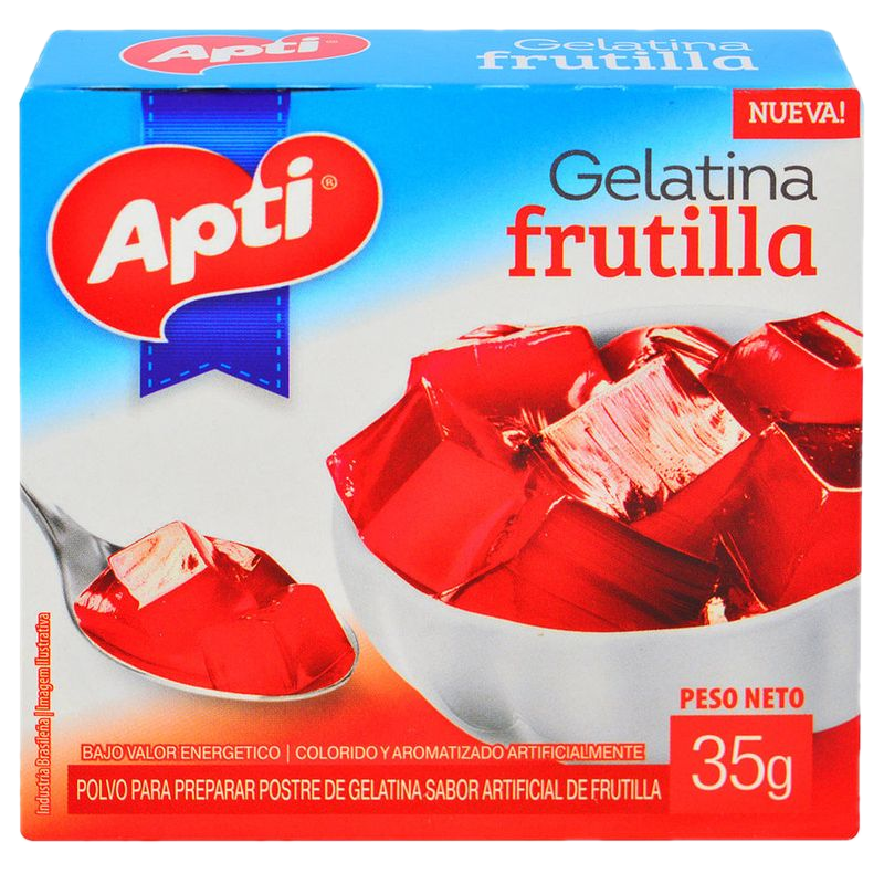 Gelatina Apti Frutilla 35 G