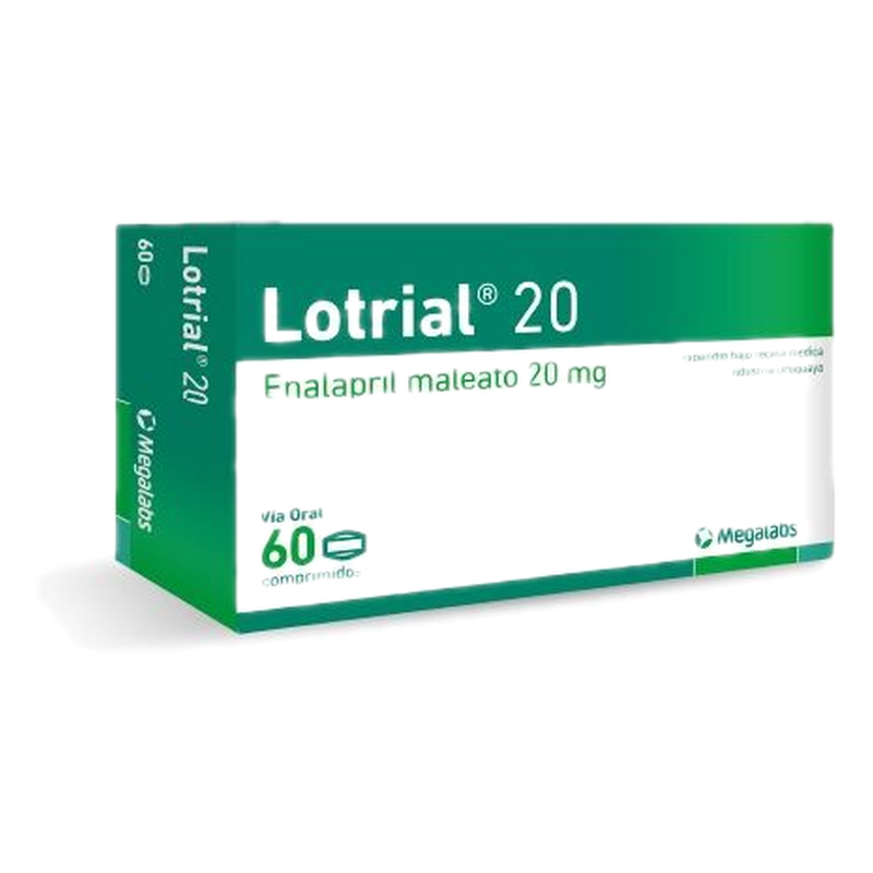 Lotrial 20 Mg 60 Comprimidos