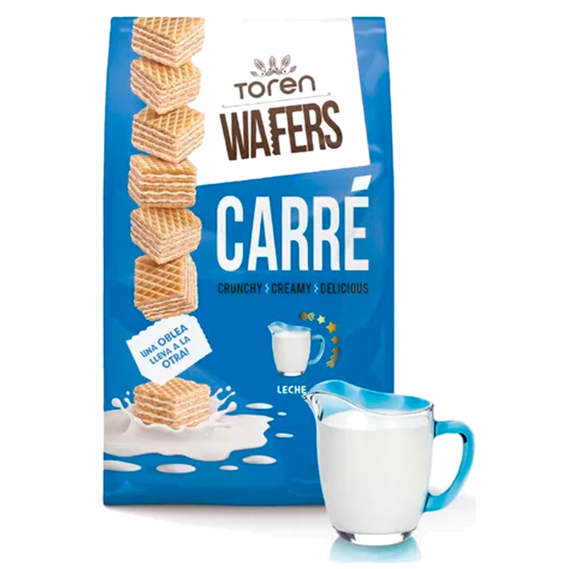 Obleas Toren Carre Leche 125 G