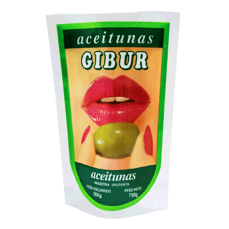 Aceitunas Verde Rodajas Gibur Doy Pack 100 G
