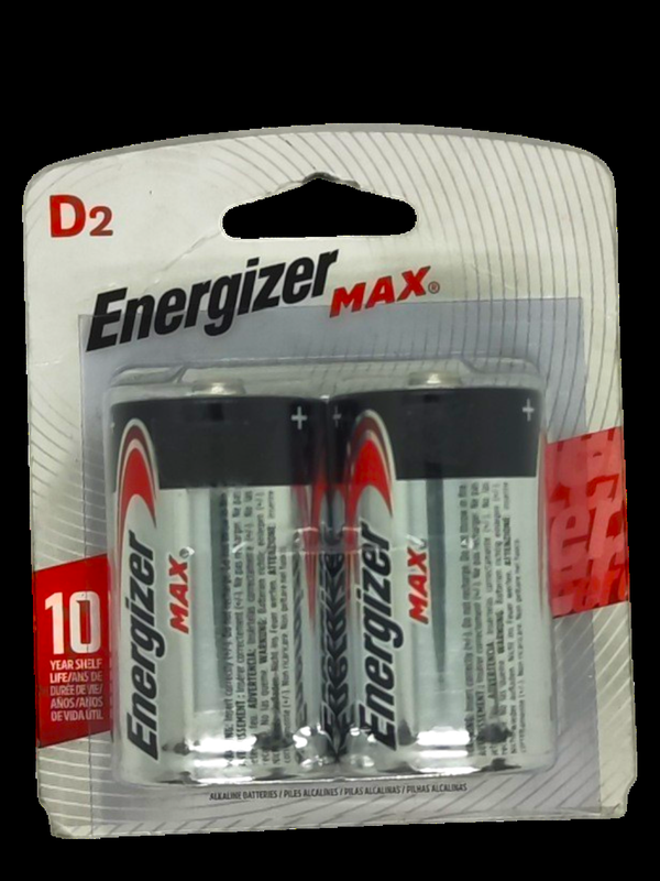 Pilas Energizer Max D X 2 Und