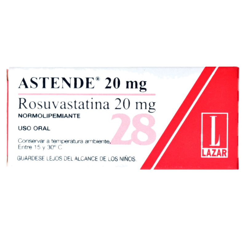 Astende 20 Mg 28 Comprimidos Recubiertos