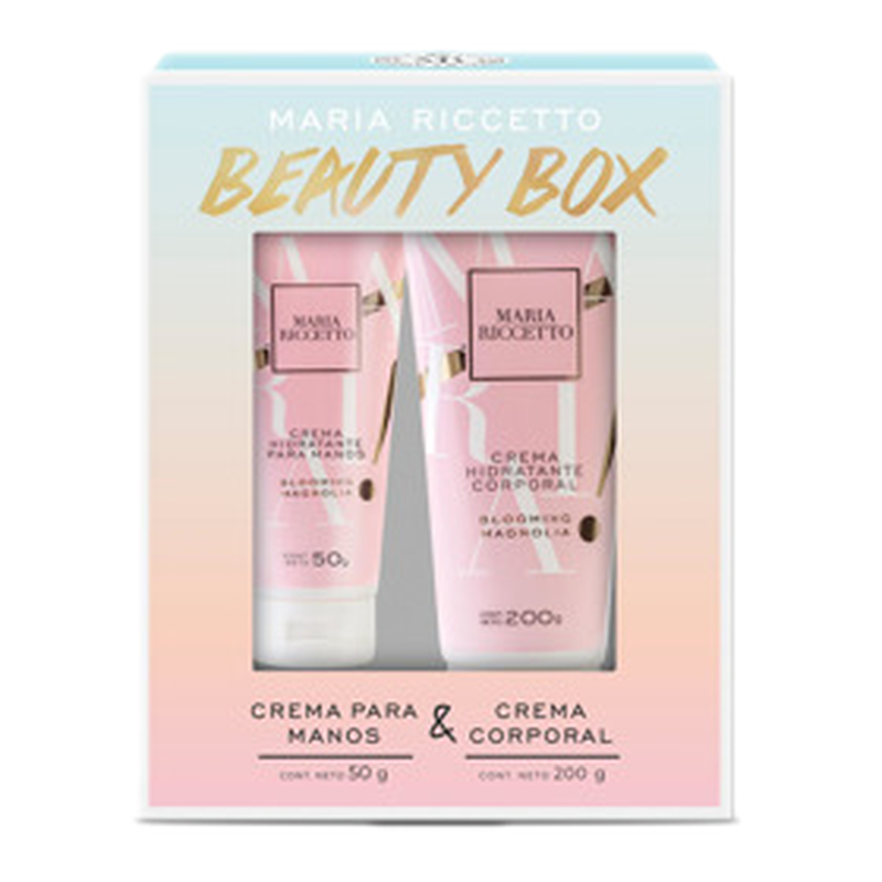 Maria Riccetto Cr. Manos Blooming Magnolia 50 G + Cr. Cuerpo 200 G Pack