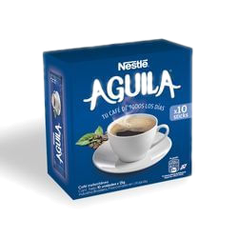 Cafe Aguila Sticks 10 Unidades 1.5 G
