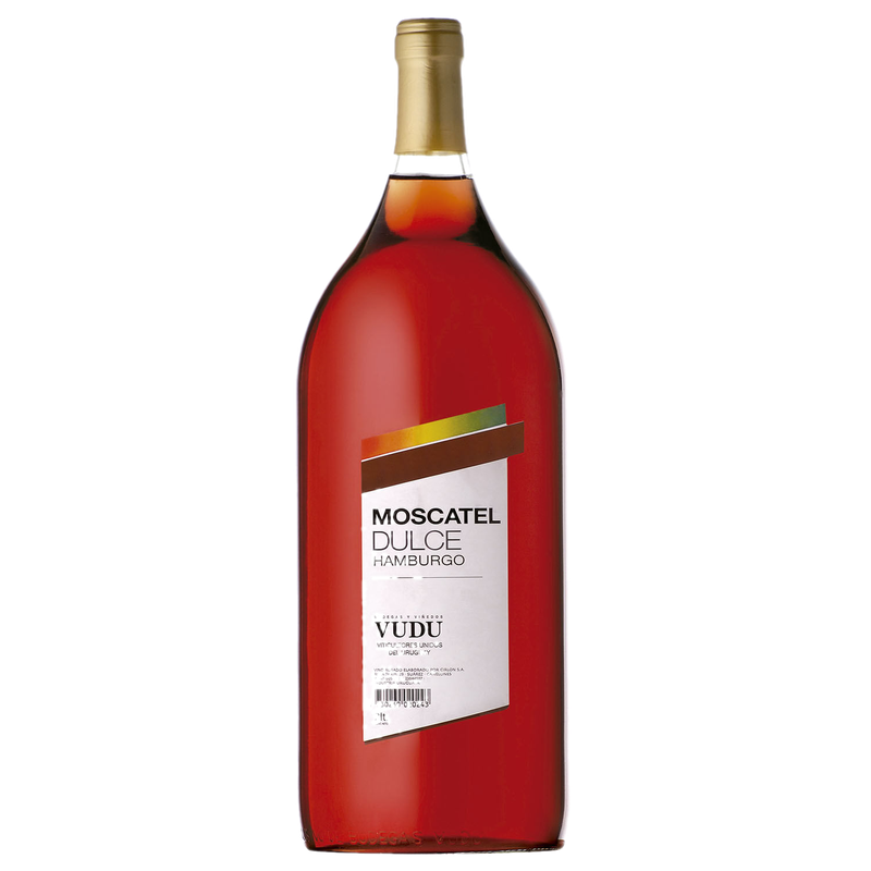 Vino Rosado Moscatel Hamburgo Vudu Dulce 2 L