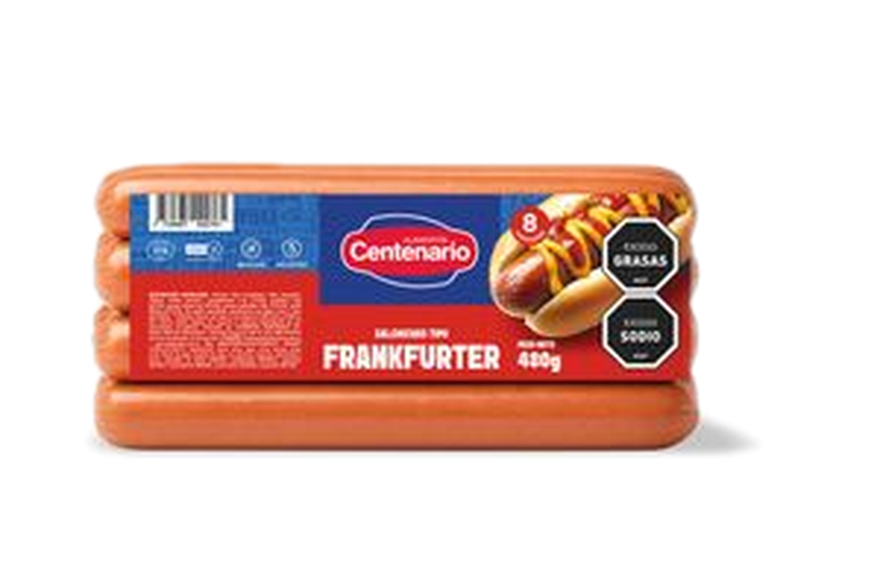 Frankfurters Centenario 8 Unidades