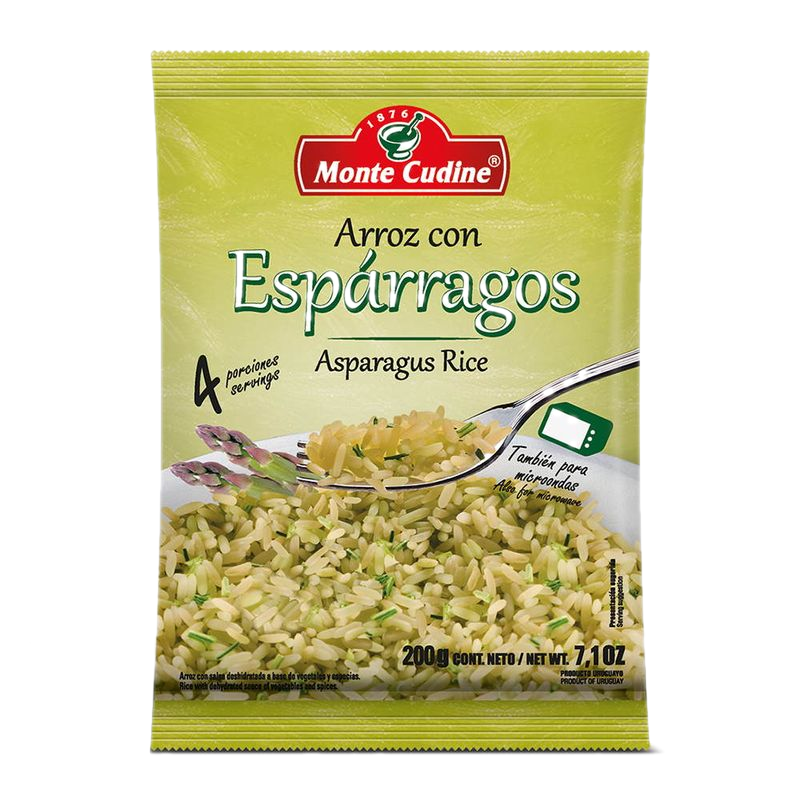 Arroz Con Espárragos Monte Cudine 210 G