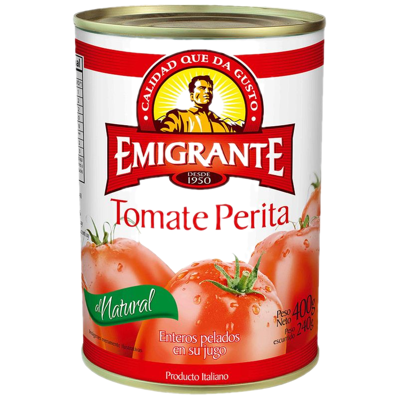Tomate Entero Perita Emigrante 400 G