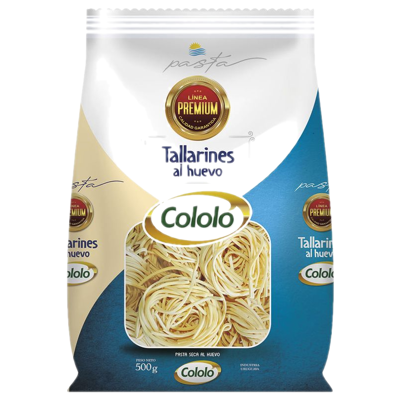 Tallarines Al Huevo Premium Cololó 500 G