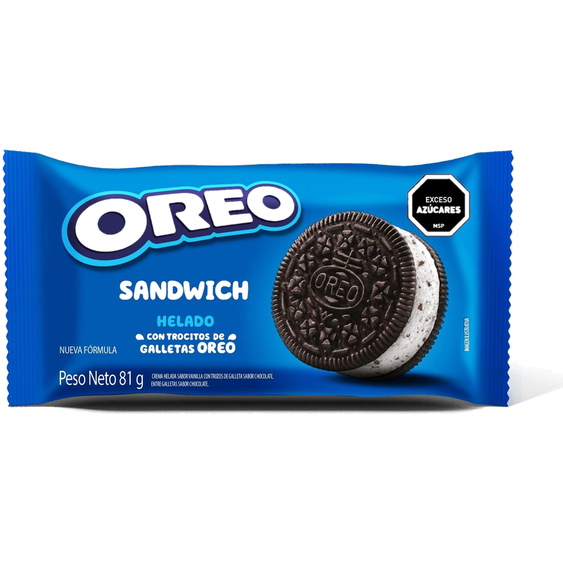 Helado Sándwich Oreo 81 G