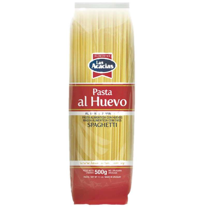 Fideos Al Huevo Las Acacias Spaghetti 500 G