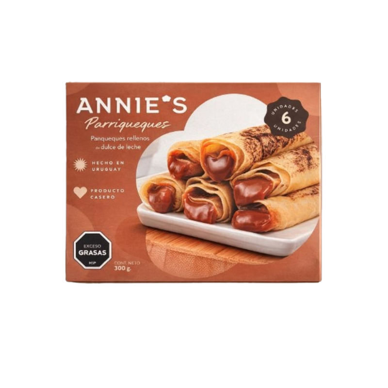 Parriqueques Dulce De Leche Annie's 300 G