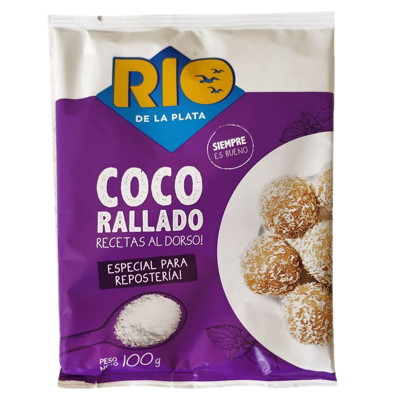 Coco Rallado Rio De La Plata 100 G