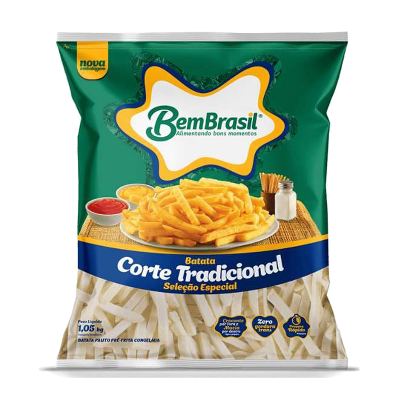 Papas Bem Brasil Congelada 2 Kg