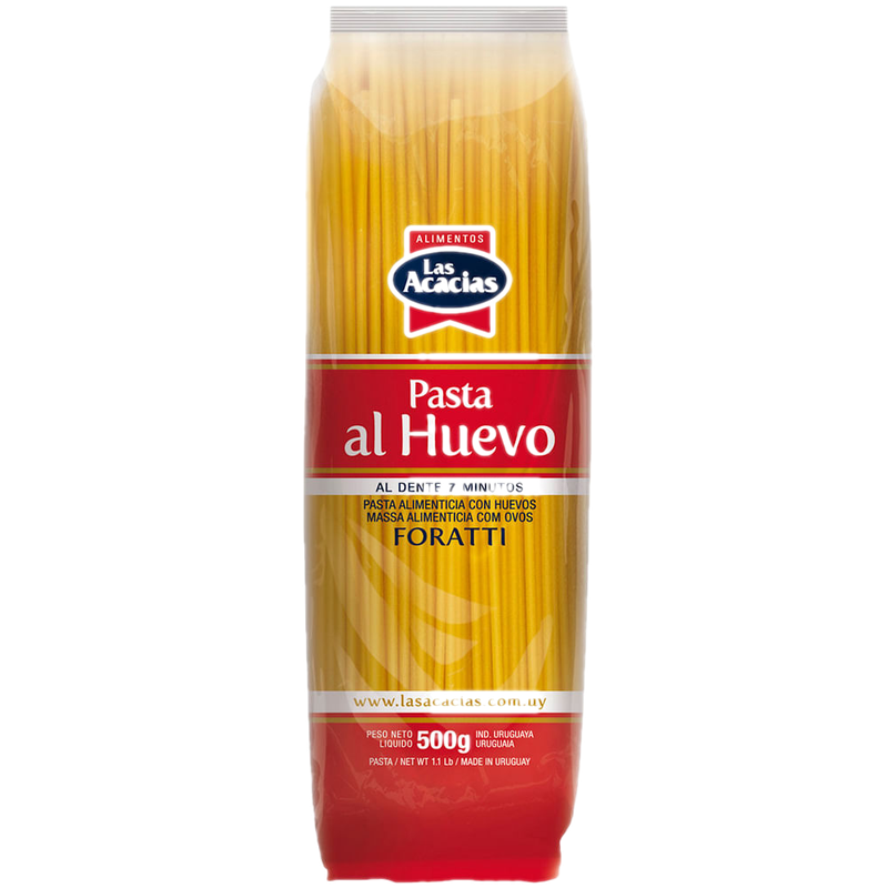 Fideos Al Huevo Las Acacias Foratti 500 G