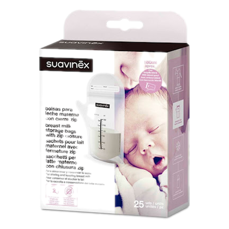 Suavinex Bolsa Leche Materna 25 Unidades