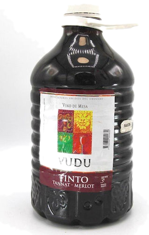 Vino Vudu Tannat Merlot 3 L