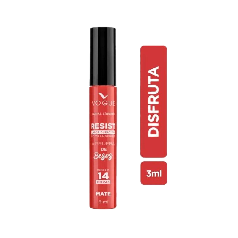 Labial Vogue Resist Disfruta 3 Ml