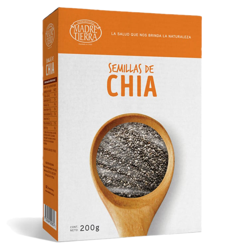 Semillas De Chía Madre Tierra 200 G