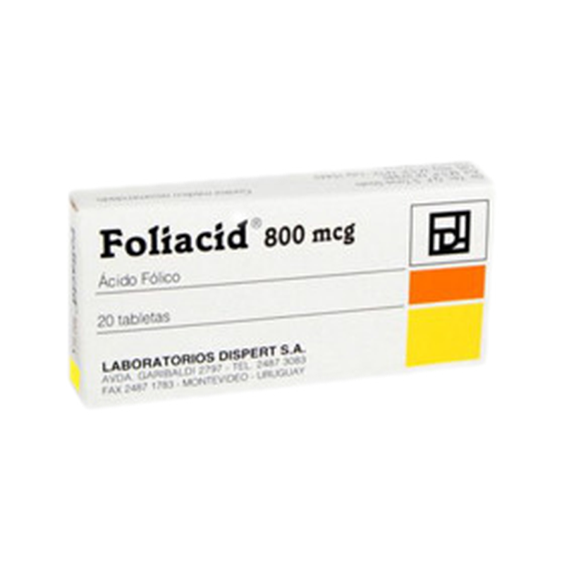 Foliacid 0.8 0,8 Mg [60 Comp.]
