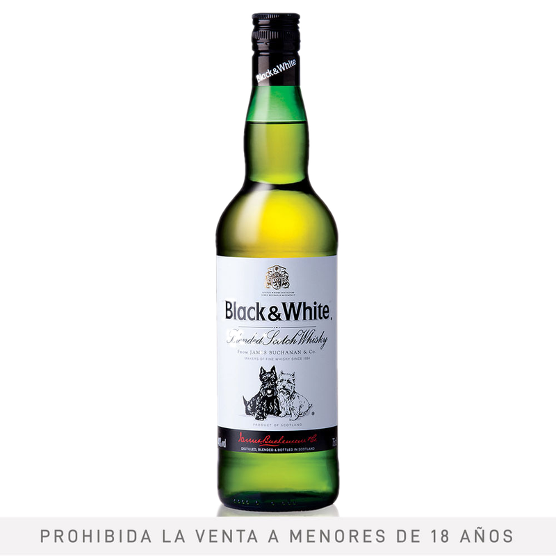 Whisky Black & White 1 L