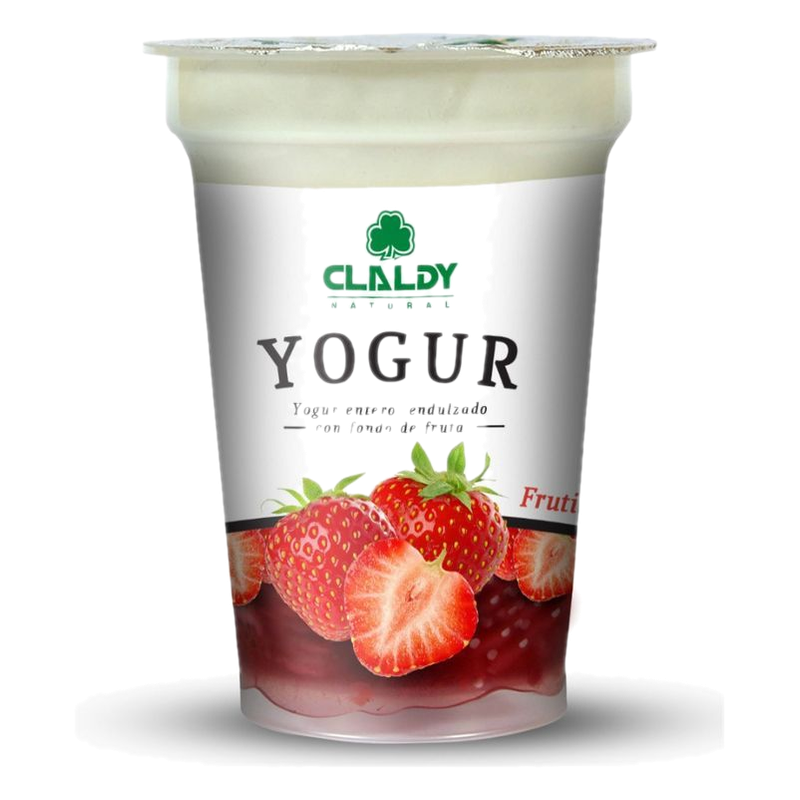 Yogur Colchón De Frutilla Claldy 180 Ml