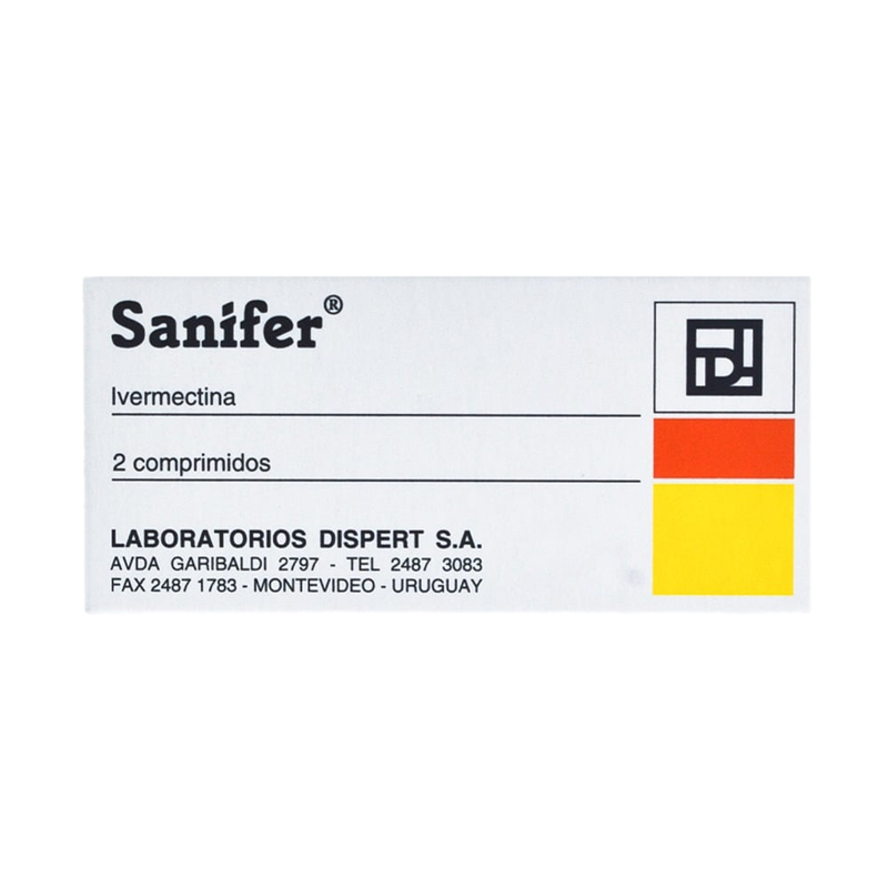 Sanifer 6 Mg 2 Comprimidos