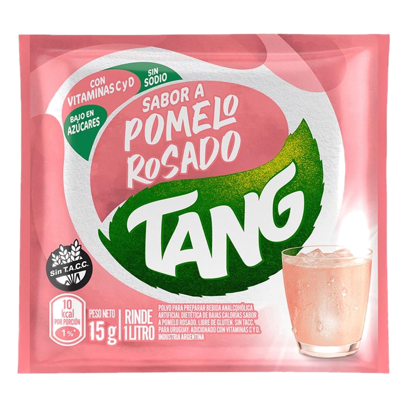 Refresco Pomelo Rosado Tang 15 G