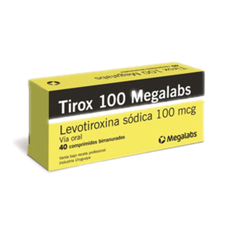 Levotiroxina Mega 100 Tirox 100 Mcg [40 Comp.]