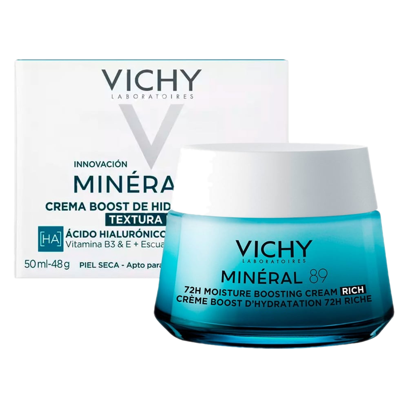Crema Vichy Mineral 89 Rich 50 Ml