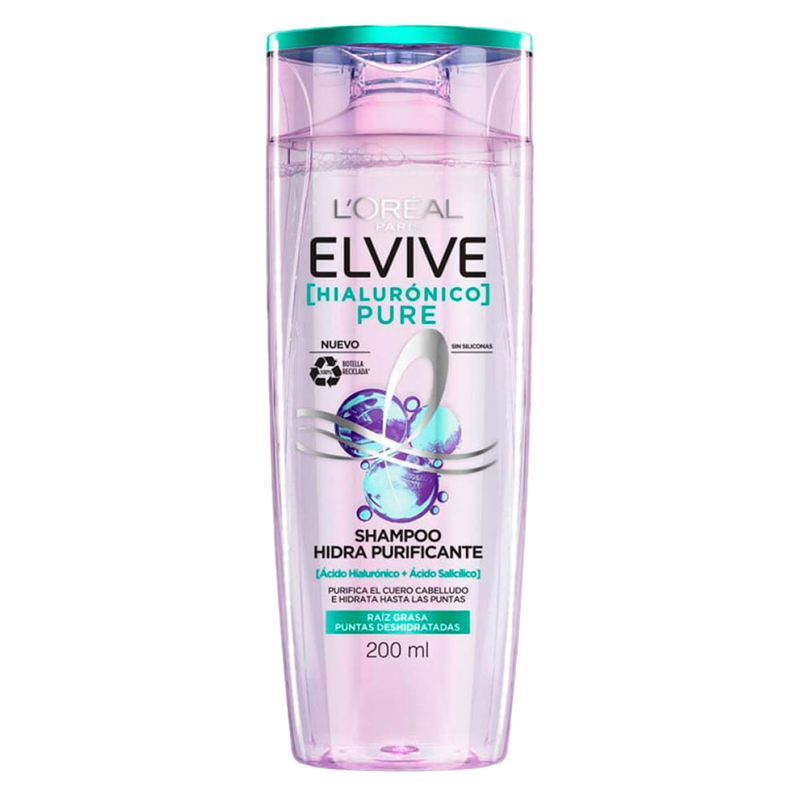 Shampoo Elvive Ha Pure 200 Ml