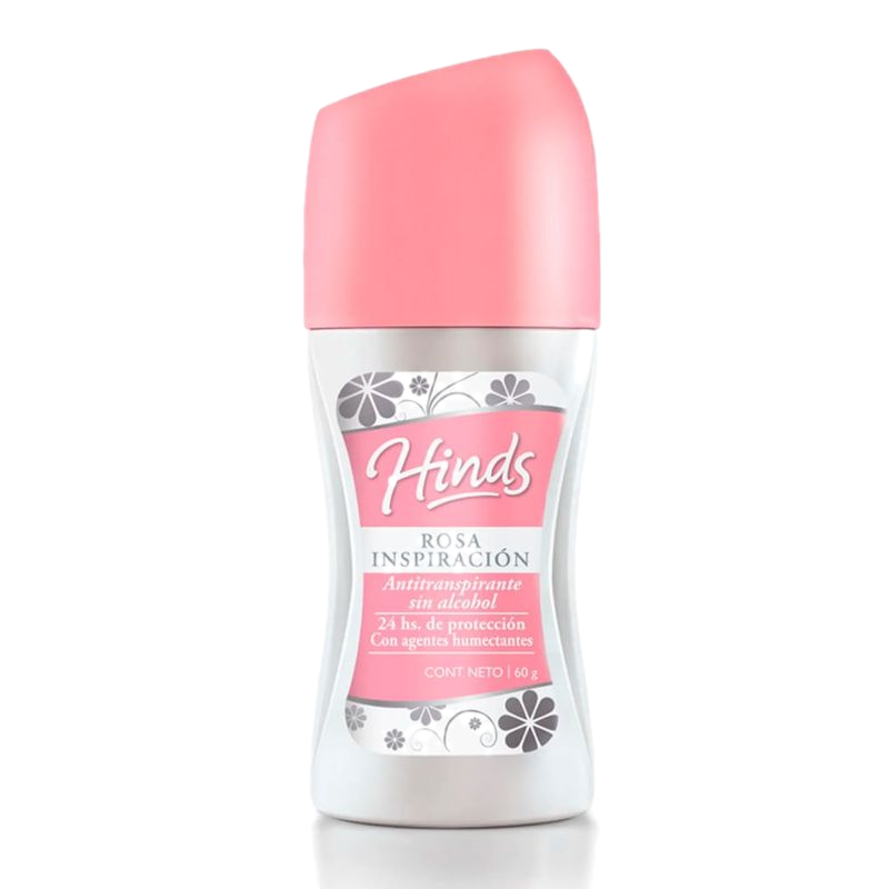 Desodorante Hinds Roll On Rosa Inspiracion 60 G