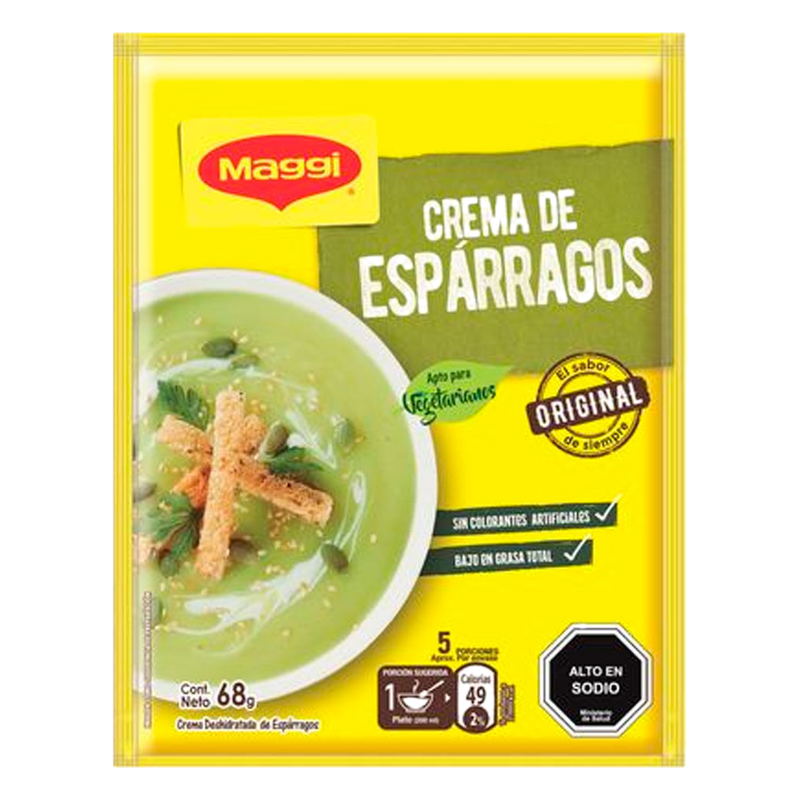 Sopa Crema Maggi De Espárragos 68 G