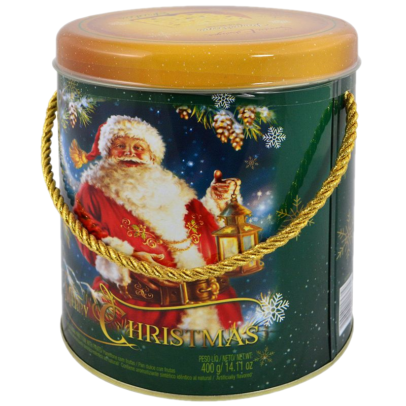 Panettone Santa Edwiges Frutas Lata 400 G