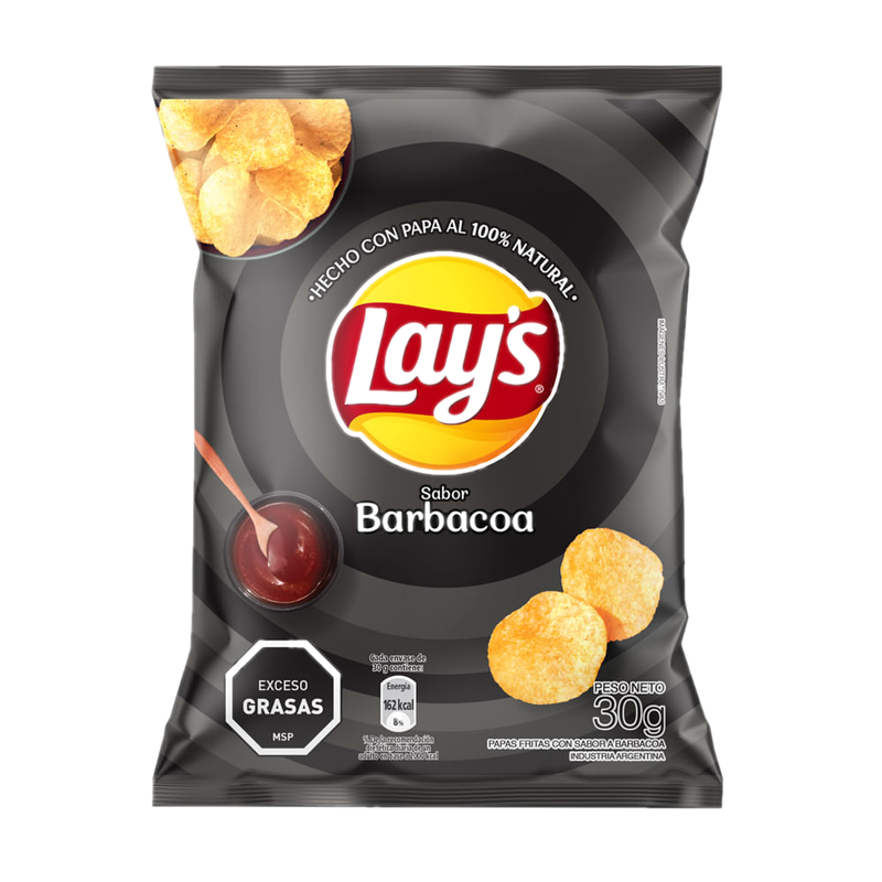 Papas Fritas Lays Barbacoa 30 G