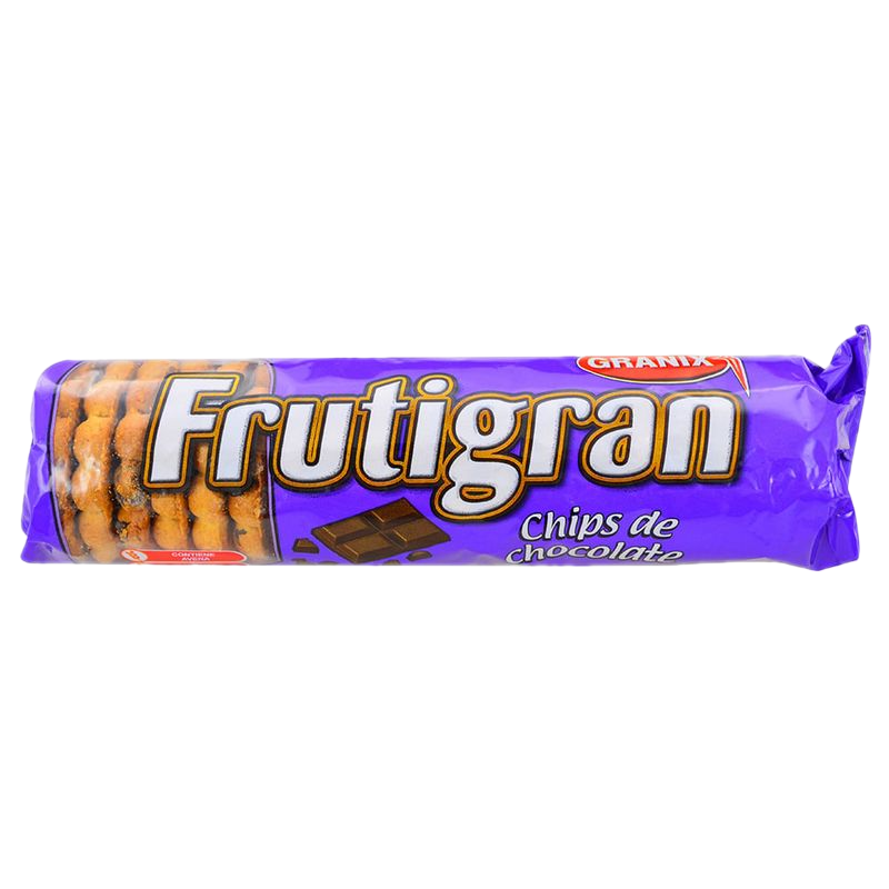 Galletitas Dulces Frutigran Chips Chocolate 255 G