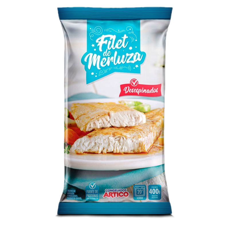 Filetes De Merluza Sin Piel Y Sin Espinas Artico 400 G