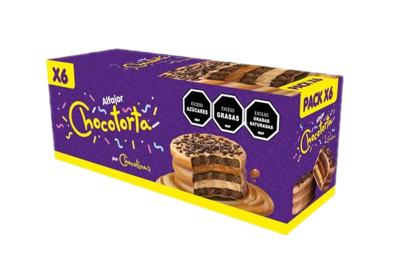 Pack Alfajores Chocotorta Chocolinas (6 Unidades)