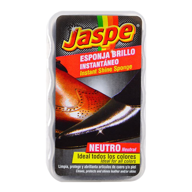 Esponja De Brillo Instantáneo Jaspe Para Calzado