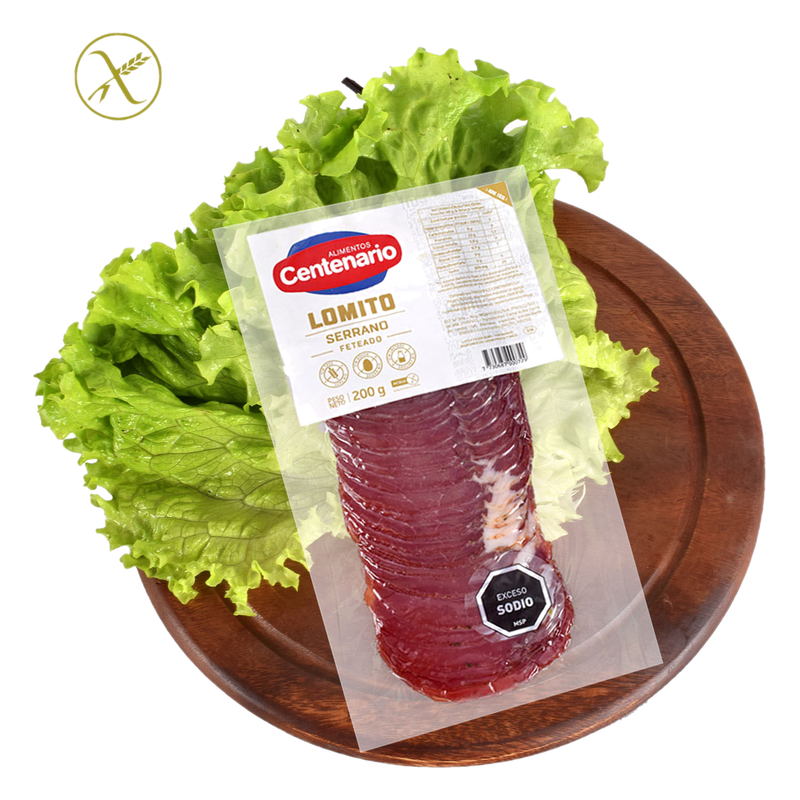 Lomito Serrano Feteado Centenario 200 G