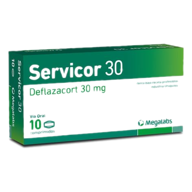 Servicor 30 Mg X 10 Comprimidos