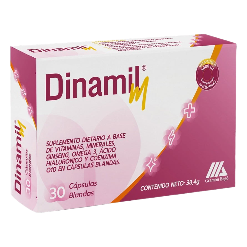 Dinamim 30 Cápsulas Blandas