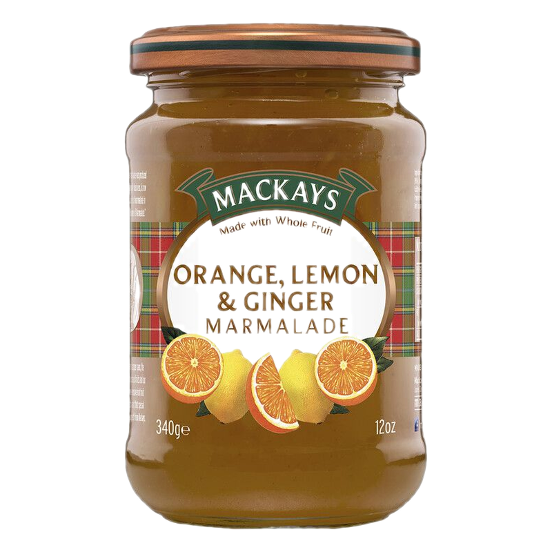 Mermelada Orange, Lemon & Ginger Mackays 340 G