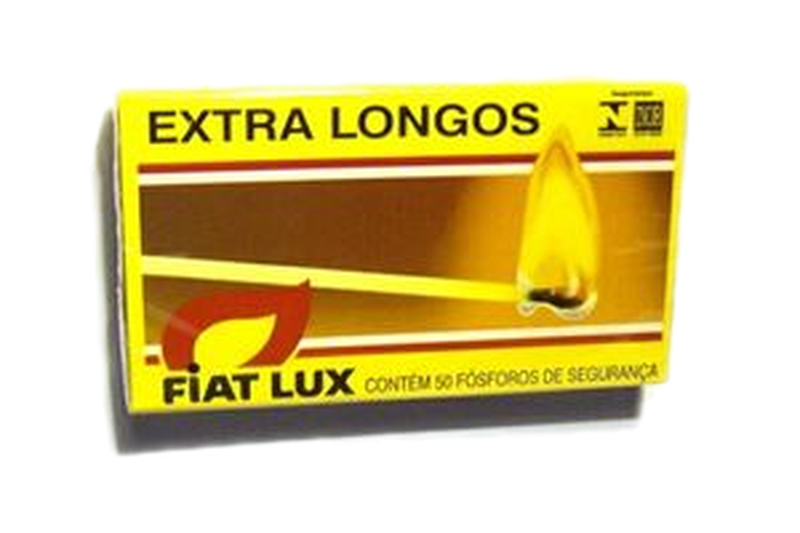 Fósforos Extra Largos Fiat Lux
