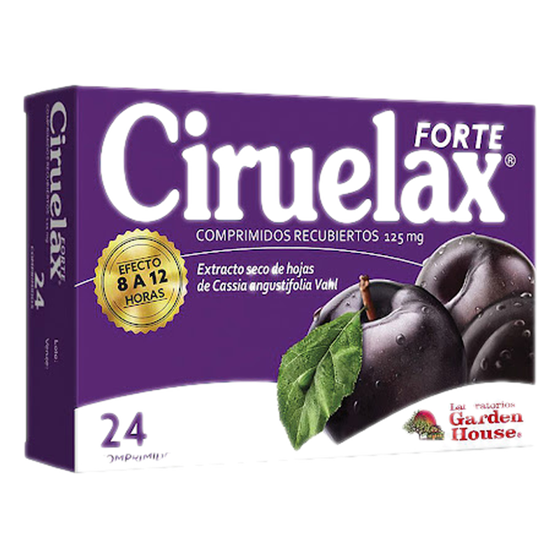 Ciruelax Forte 125 Mg X 24 Comprimidos
