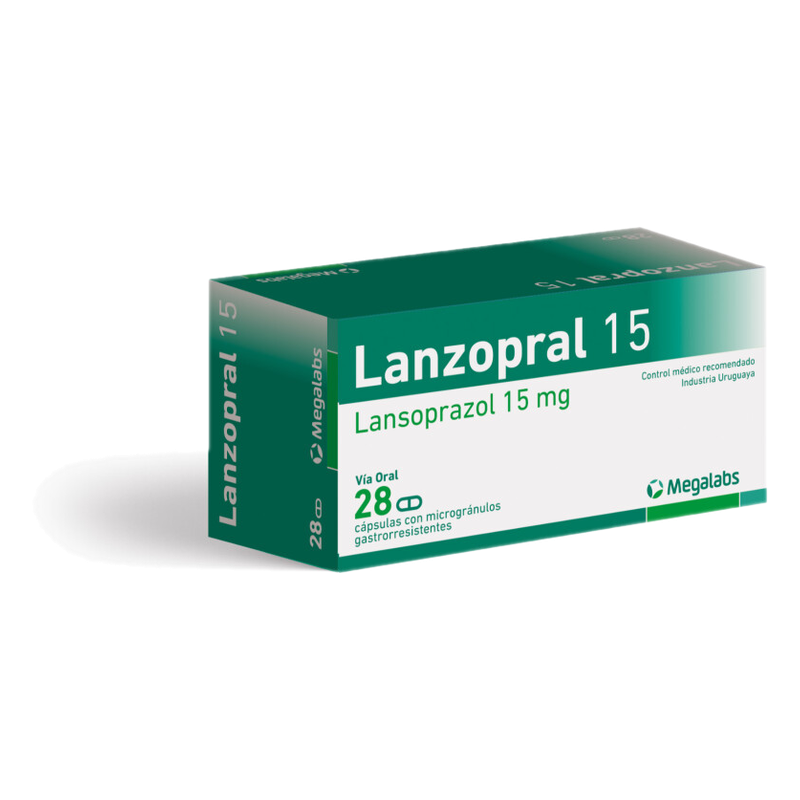 Lanzopral Er 15 Ml X 14 Cápsulas