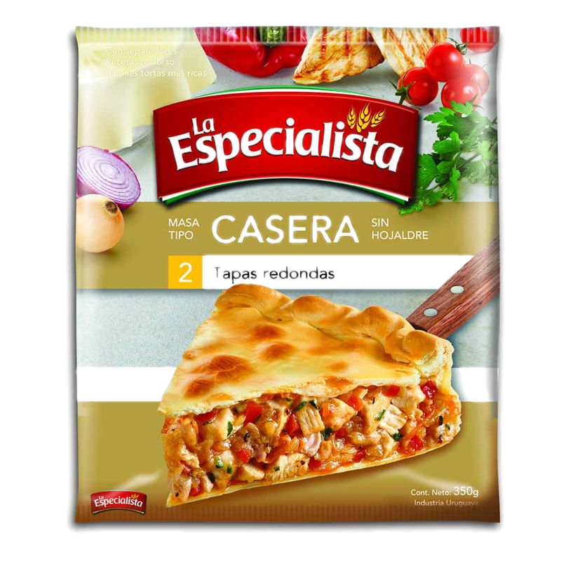 Tapa Redonda La Especialista Casera 350 G
