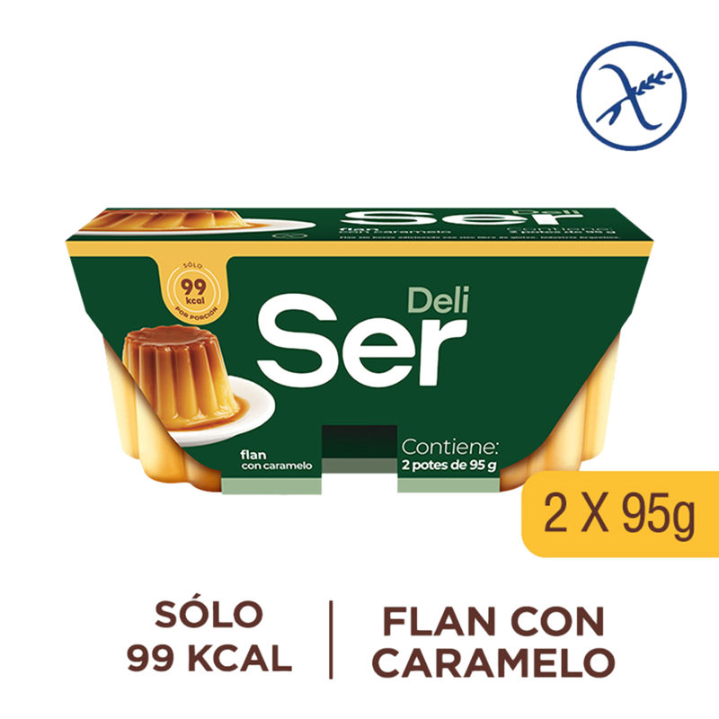 Postre Ser Vainilla Con Caramelo 2und 100 G
