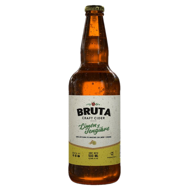 Sidra Bruta Limón Y Jengibre 500 Ml